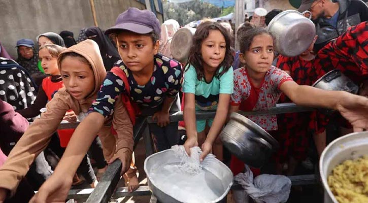গাজায় ক্ষুধা পরিস্থিতি ভয়াবহ: বিশ্ব স্বাস্থ্য সংস্থা