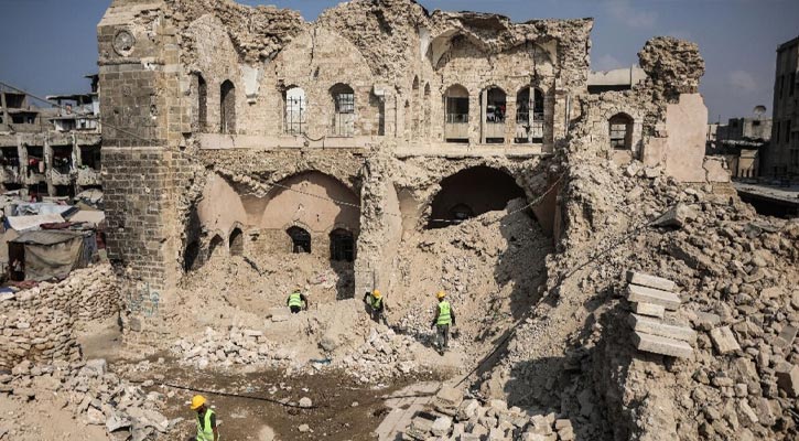 গাজায় হাজার বছরের অসংখ্য প্রত্নস্থল ও স্থাপনা ধ্বংস-লুট