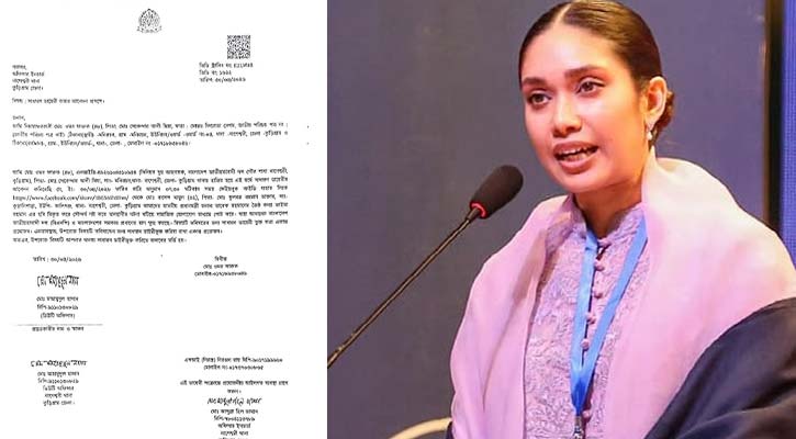 জাইমা রহমা‌নের ছ‌বি ব্যঙ্গ ক‌রে ফেসবু‌কে পোস্ট, থানায় জি‌ডি