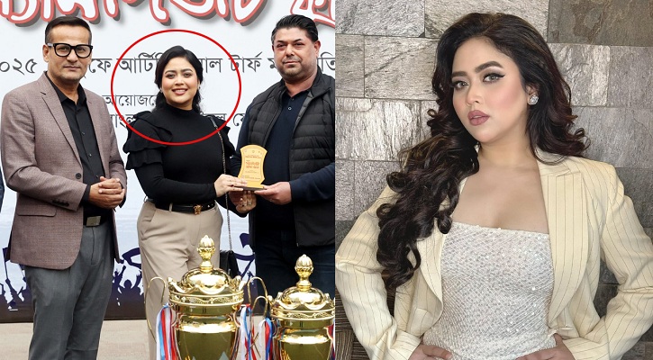 বাফুফের অনুষ্ঠানের মধ্যমণি ‘আলো আসবেই’ গ্রুপের ভাবনা 