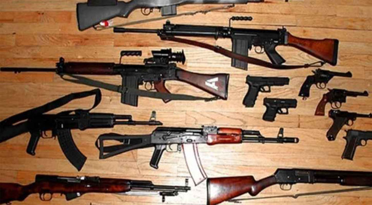 এখনো জমা পড়েনি বৈধ ২০ হাজার ২৮৮টি অস্ত্র