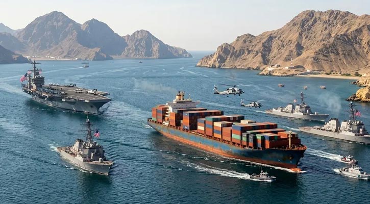 ইরানের সব বন্দর অবরোধ করলো মার্কিন বাহিনী