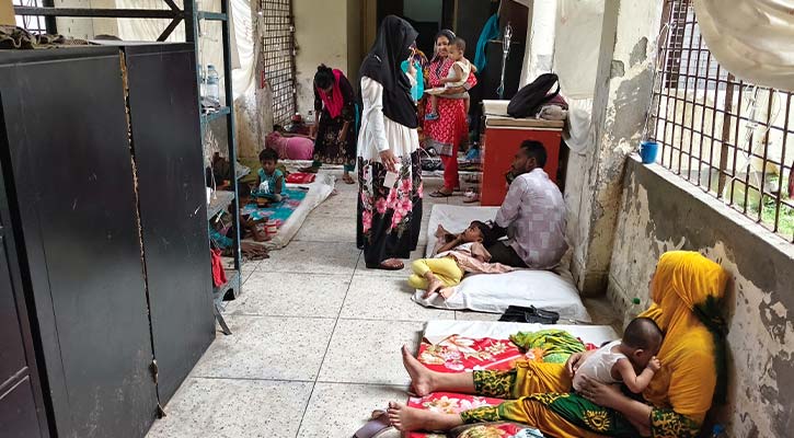 পিরোজপুরে আশঙ্কাজনক হারে বাড়ছে হাম সংক্রমণ, হাসপাতালে তীব্র চাপ