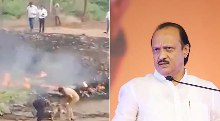 ভারতে বিমান বিধ্বস্ত, উপ-মুখ্যমন্ত্রীসহ পাঁচজন নিহত