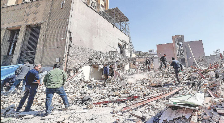 সাত দিনে ইরানে প্রাণ গেল ১৩৩২ জনের