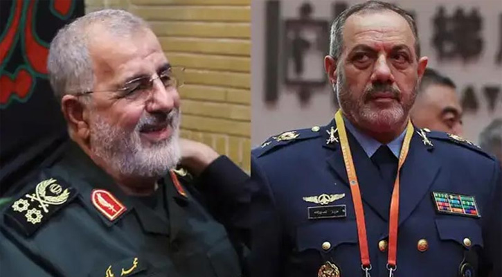 ইরানের প্রতিরক্ষামন্ত্রী ও ও বিপ্লবী গার্ড কমান্ডার নিহত, ভাষণ দেবেন খামেনি
