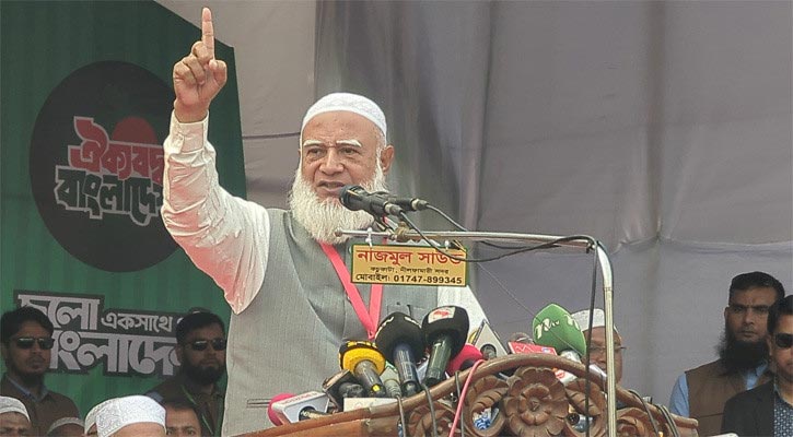 দেশের ওপর বাইরের খবরদারি আমরা মেনে নেব না: জামায়াত আমির