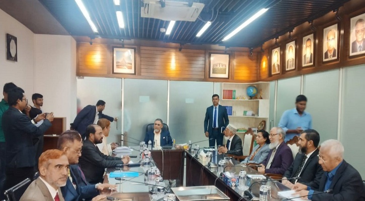 নির্বাচন কমিশনারের সঙ্গে বৈঠকে জামায়াত