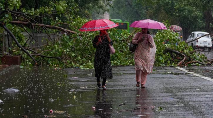 দুপুরের মধ্যে যেসব অঞ্চলে ৬০ কিমি বেগে ঝড়ের আভাস