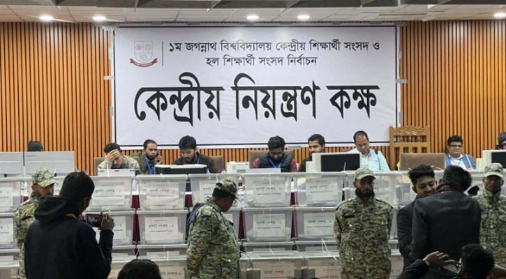 প্রায় তিন ঘণ্টায়ও সম্পন্ন হয়নি এক বিভাগের ভোট গণনা