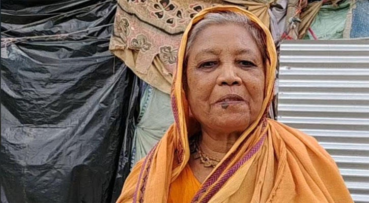 থাকার মতো জায়গা নেই বৃদ্ধা জোছনা সরকারের, জীবন কাটছে অনাহারে 