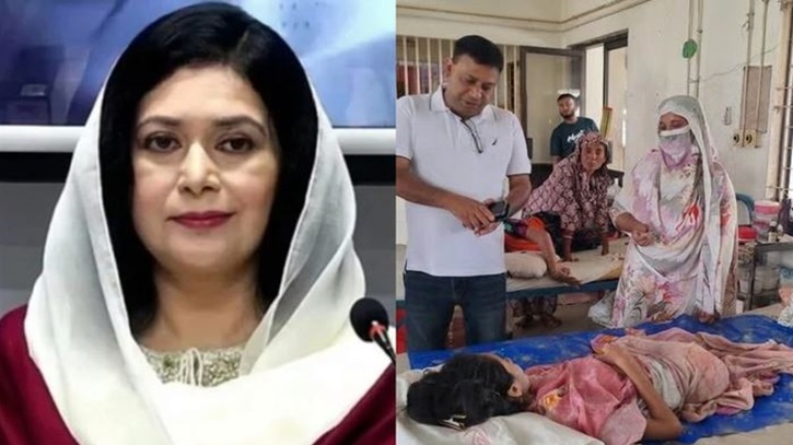 খুলনায় অসুস্থ শিক্ষার্থীর পাশে ডা. জুবাইদা রহমান, গঠন হচ্ছে মেডিকেল বোর্ড