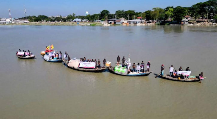 জলবায়ু ঝুঁকি মোকাবিলায় রঙিন নৌবহরের বিরল আয়োজন