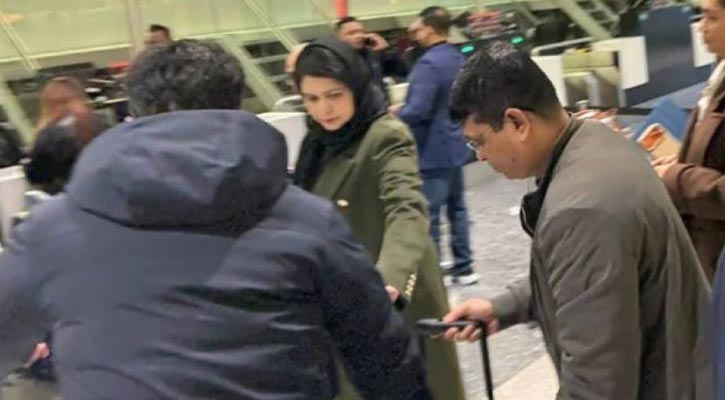 লন্ডন থেকে রওনা হয়েছেন জুবাইদা রহমান