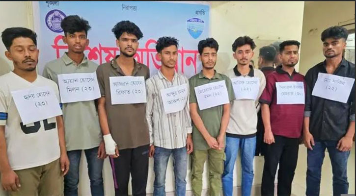 লক্ষ্মীপুরে গোলাগুলির ঘটনায় গ্রেপ্তার ৮