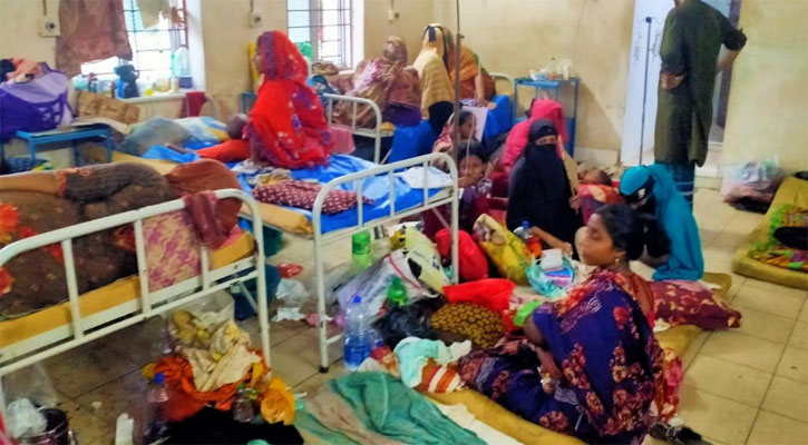 হামের উপসর্গ নিয়ে লক্ষ্মীপুর হাসপাতালে ৭৩ রোগী ভর্তি