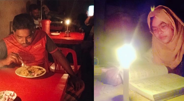 ঘন ঘন লোডশেডিংয়ে মোমবাতির চাহিদা বৃদ্ধি, বিপর্যস্ত জনজীবন 