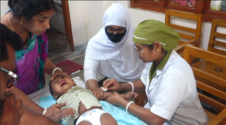 হামে প্রাণ গেল আরও ১২ শিশুর