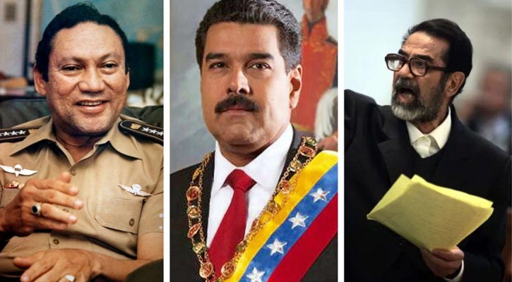 মাদুরোর পরিণতি কী সাদ্দাম-নরিয়েগার মতোই হবে