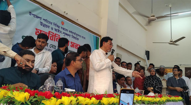 পাথরঘাটায় চাঁদাবাজ থাকবে, না হলে ওসি থাকবেন: চিফ হুইপ