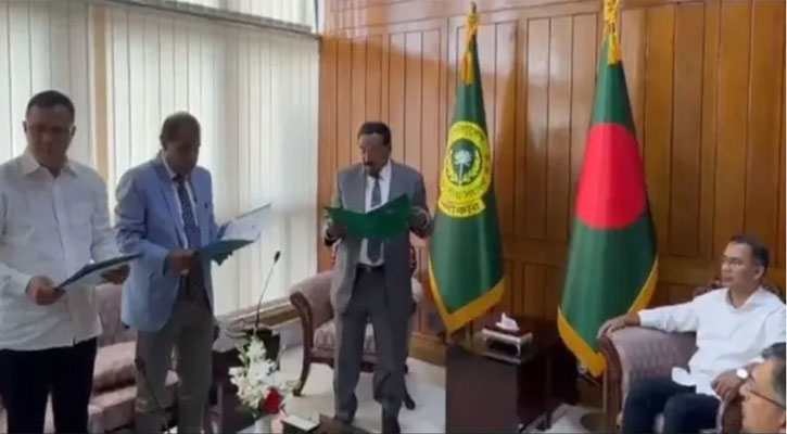 শপথ নিলেন নবনির্বাচিত দুই এমপি