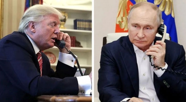 আড়াই ঘণ্টার ফোনালাপ, ক্ষেপণাস্ত্র নিয়ে ট্রাম্পকে কড়া হুঁশিয়ারি পুতিনের