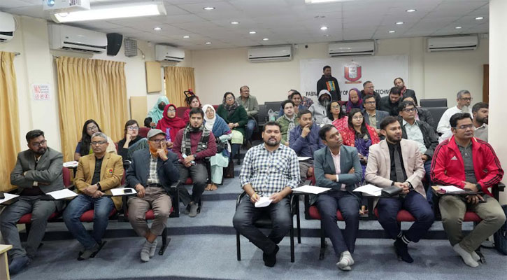 পাবিপ্রবিতে ৫৮ গবেষককে নিয়ে প্রশিক্ষণ কর্মশালা