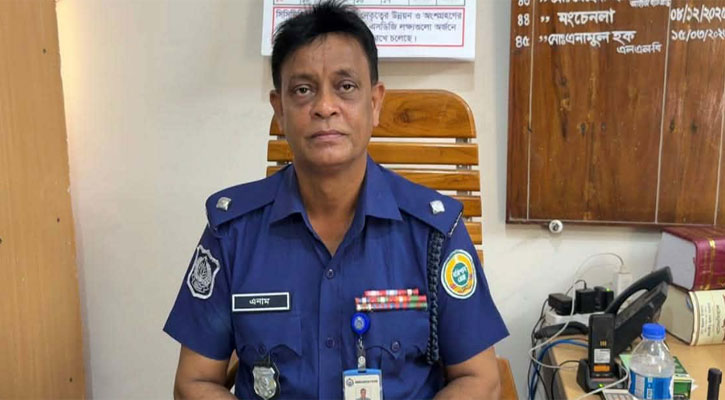 পাথরঘাটা থানার ওসি এনামুল হককে প্রত্যাহার