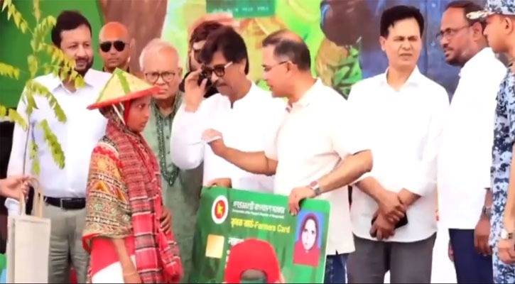 ‘কৃষক কার্ড’ কর্মসূচির উদ্বোধন করলেন প্রধানমন্ত্রী