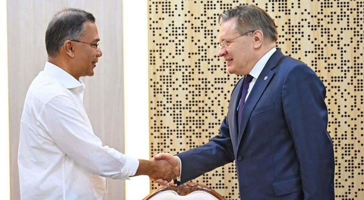 প্রধানমন্ত্রীর সঙ্গে রাশিয়ার পরমাণু শক্তি সংস্থার মহাপরিচালকের সাক্ষাৎ