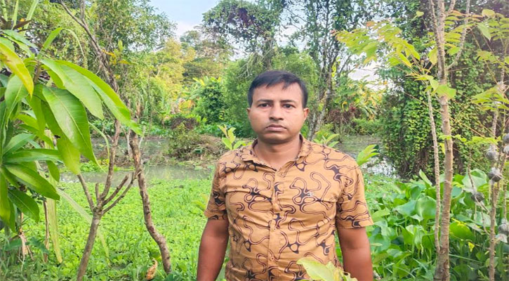 পিরোজপুরে শিক্ষকের জমি দখল করে গাছ কাটার অভিযোগ