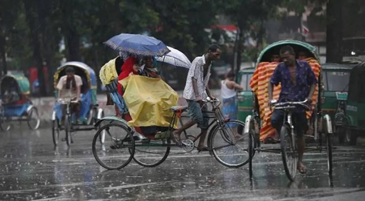 রাজধানীতে সকাল থেকেই বৃষ্টি, চলতে পারে দিনভর