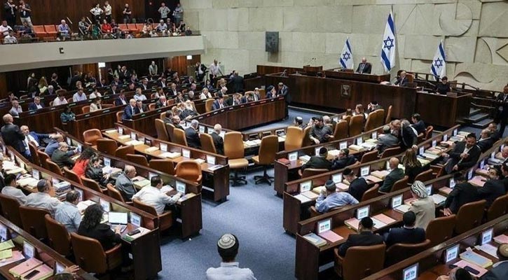 ইসরায়েলি পার্লামেন্টে পশ্চিম তীর দখলের বিল অনুমোদন