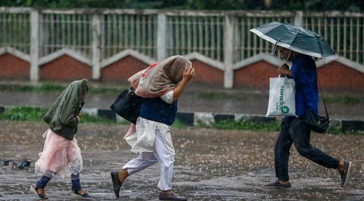 রাজধানীসহ সারা দেশে বজ্রবৃষ্টির আভাস