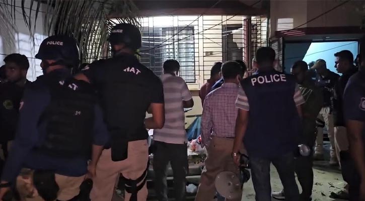 সাভারে জেএমবির আস্তানায় অভিযান: ১৫ বোমাসহ গ্রেফতার ১