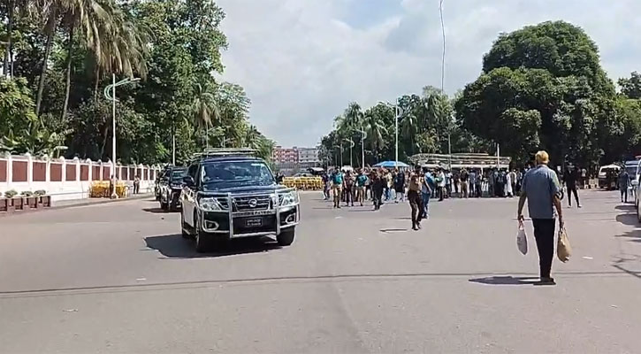 বঙ্গভবন ছাড়লেন সাবেক রাষ্ট্রপতি সাহাবুদ্দিন