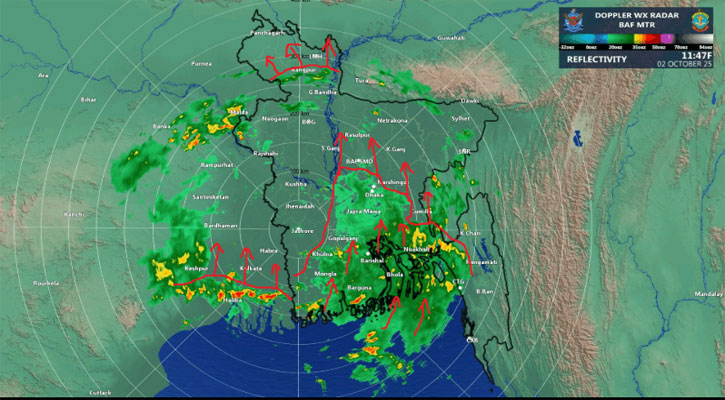 সাগরে গভীর নিম্নচাপটি ঘূর্ণিঝড় ‘শক্তি’তে পরিণত