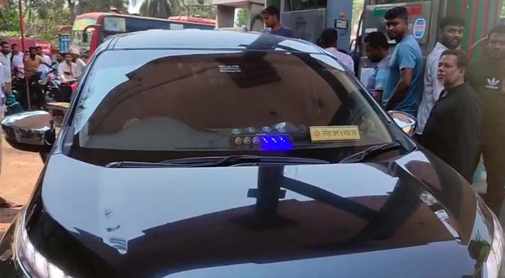 জেলা ও দায়রা জজের পরিচয় দিয়ে গাড়ির ট্যাংকি ফুল করে নিলেন চালক