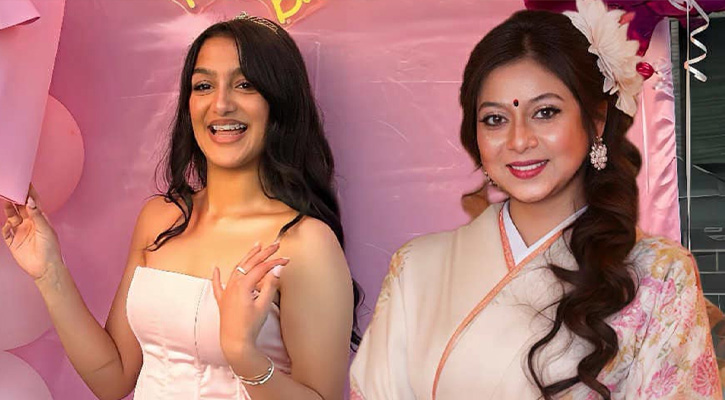 মেয়ের জন্মদিনে চমকে দিলেন শাবনূর