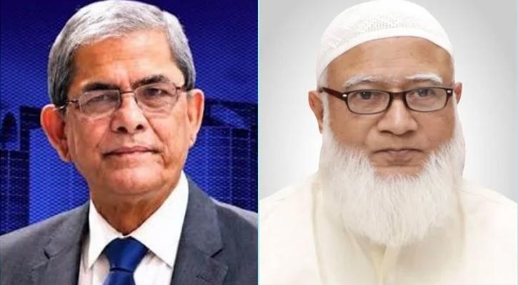 রাষ্ট্রপতি নির্বাচিত হওয়ায় মির্জা ফখরুলকে জামায়াত আমিরের অভিনন্দন