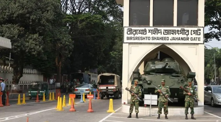 সেনানিবাসে ব্যক্তিগত অস্ত্র বা গানম্যান নেওয়ার বিধান কী?