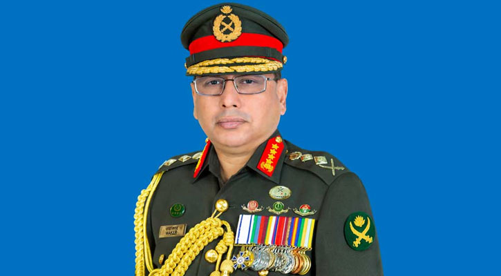 সেন্ট্রাল আফ্রিকান রিপাবলিক সফরে সেনাপ্রধান