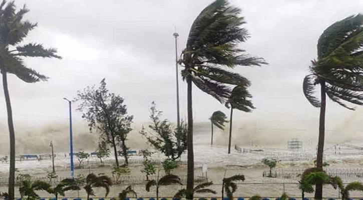 ঝড়ের আভাস, ৭ অঞ্চলের নদীবন্দরে সতর্কসংকেত