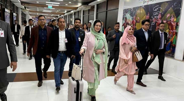 লন্ডনের উদ্দেশ্যে ঢাকা ছাড়লেন ডা. জুবাইদা
